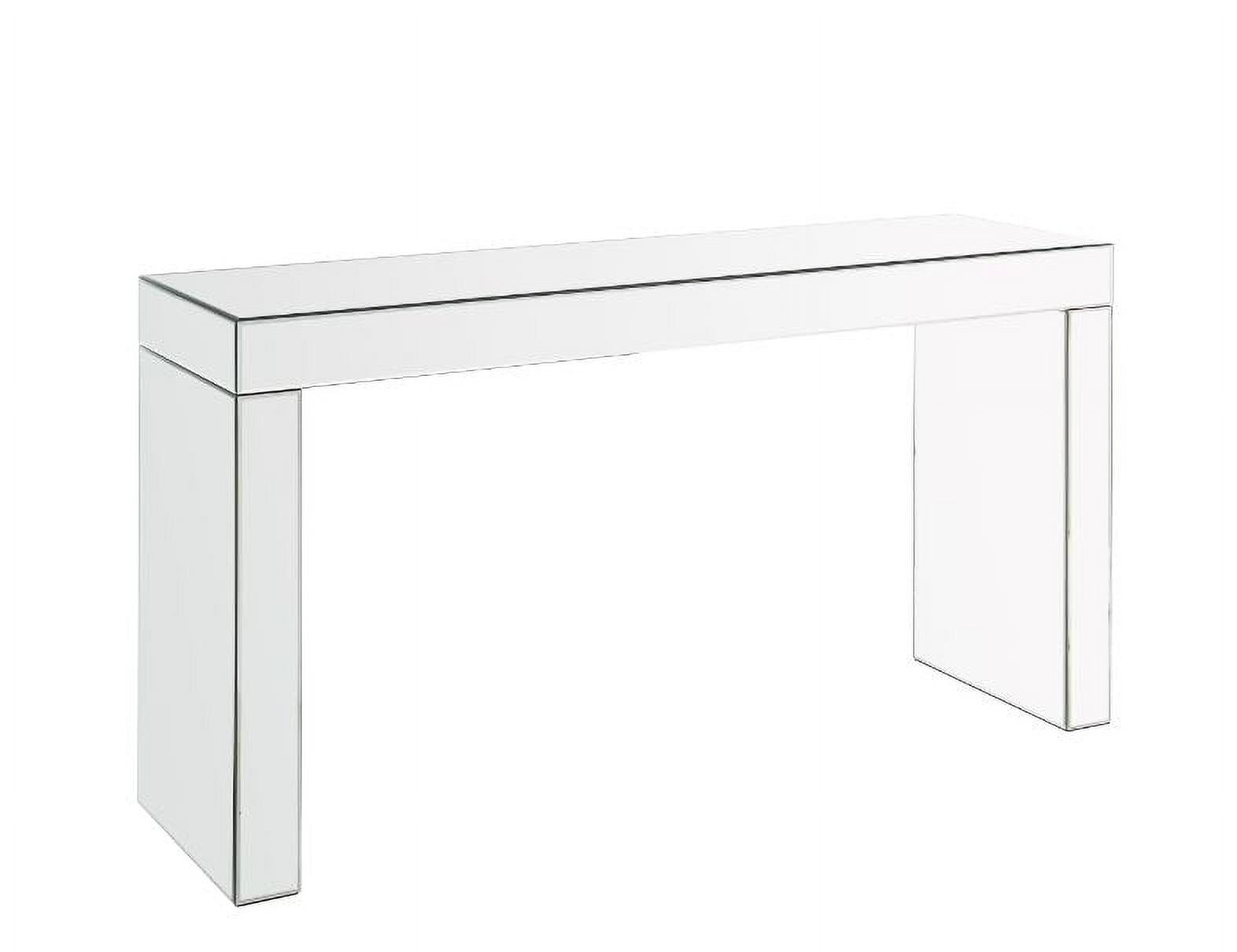 ACME Dominic Writing Desk in Mirrored
