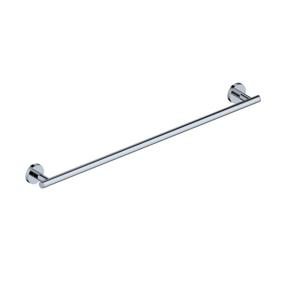 WS Bath Collections 25.5'' 1 Wall Towel Bar Norm WSBC 268612 CR