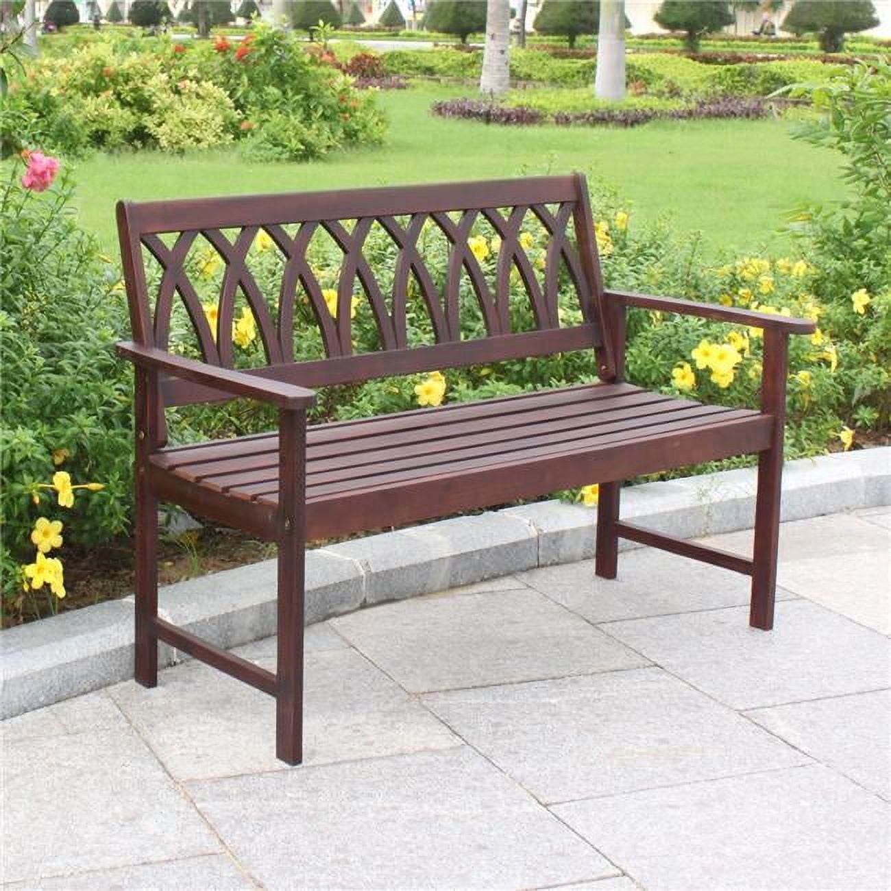Northbeam BCH0330610810 Criss Cross Garden Bench