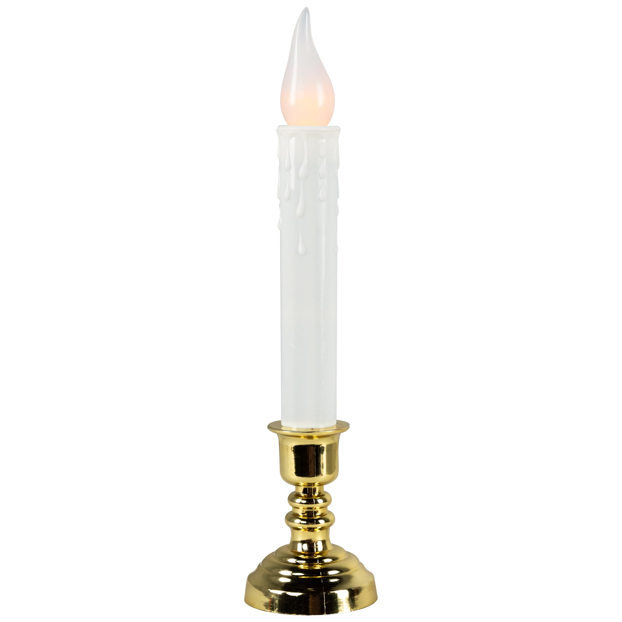 Northlight LED Lighted Window Candle with Automatic Timer - 8.5"