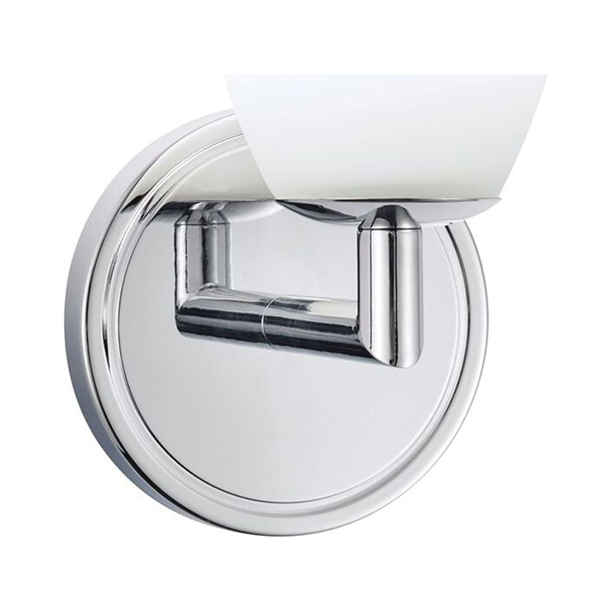 8271-CH-MO-Norwell Lighting-Chancellor - 5W 1 LED Wall Sconce In Traditional and Classic Style-7.5 Inches Tall and 4.5 Inches Wide-Chrome Finish