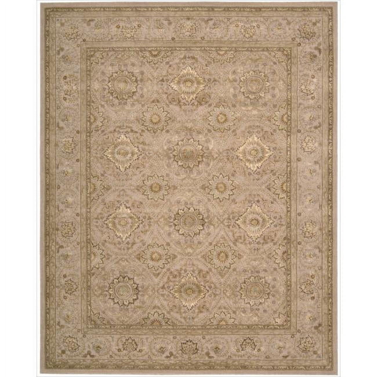 Nourison  Hand-tufted Area Rug 5'6" x 8'6" Contains Latex Nature 0.51 - 0.75 inch 5' x 8' Indoor, Handmade Living Room, Bedroom, Dining Room Ivory