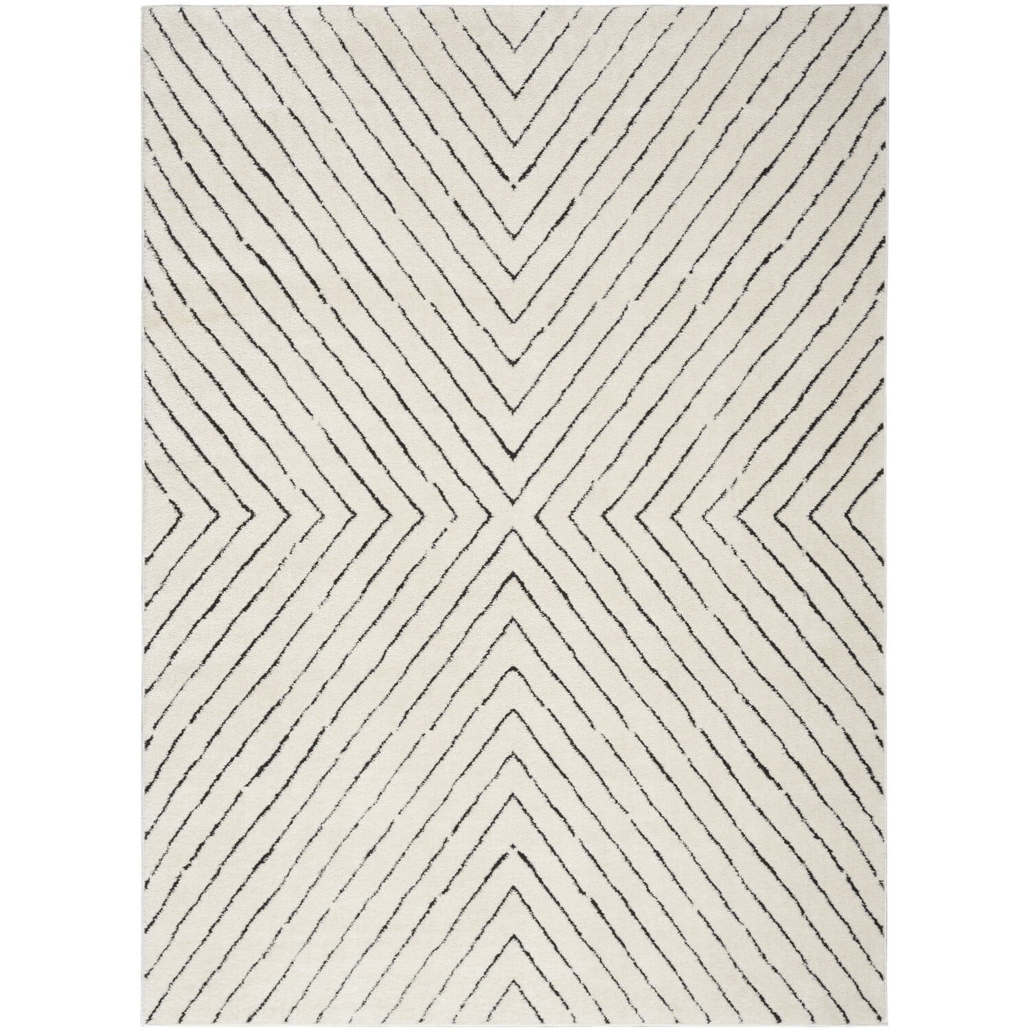Nourison Home Scandinavian Rectangle Area Rug, 5' x 7'