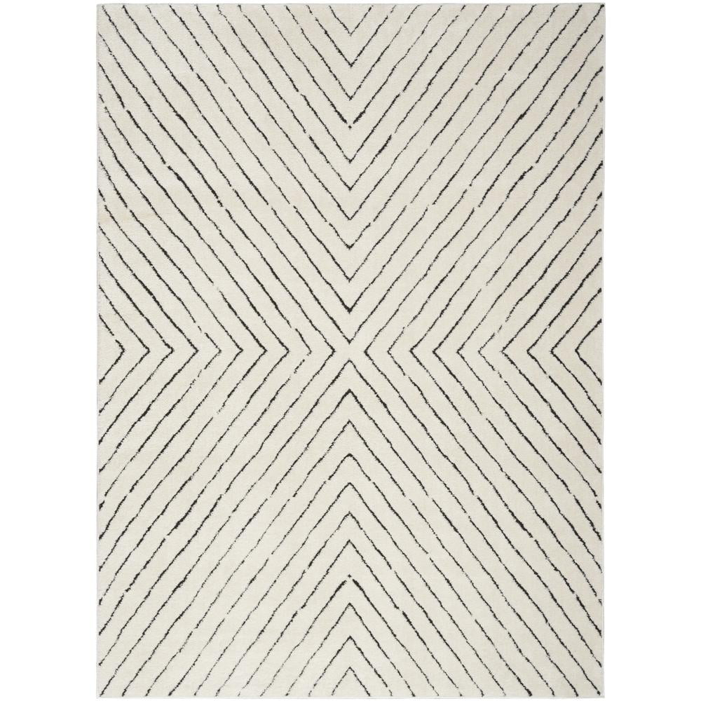 Nourison Home Scandinavian Rectangle Area Rug, 5' x 7'
