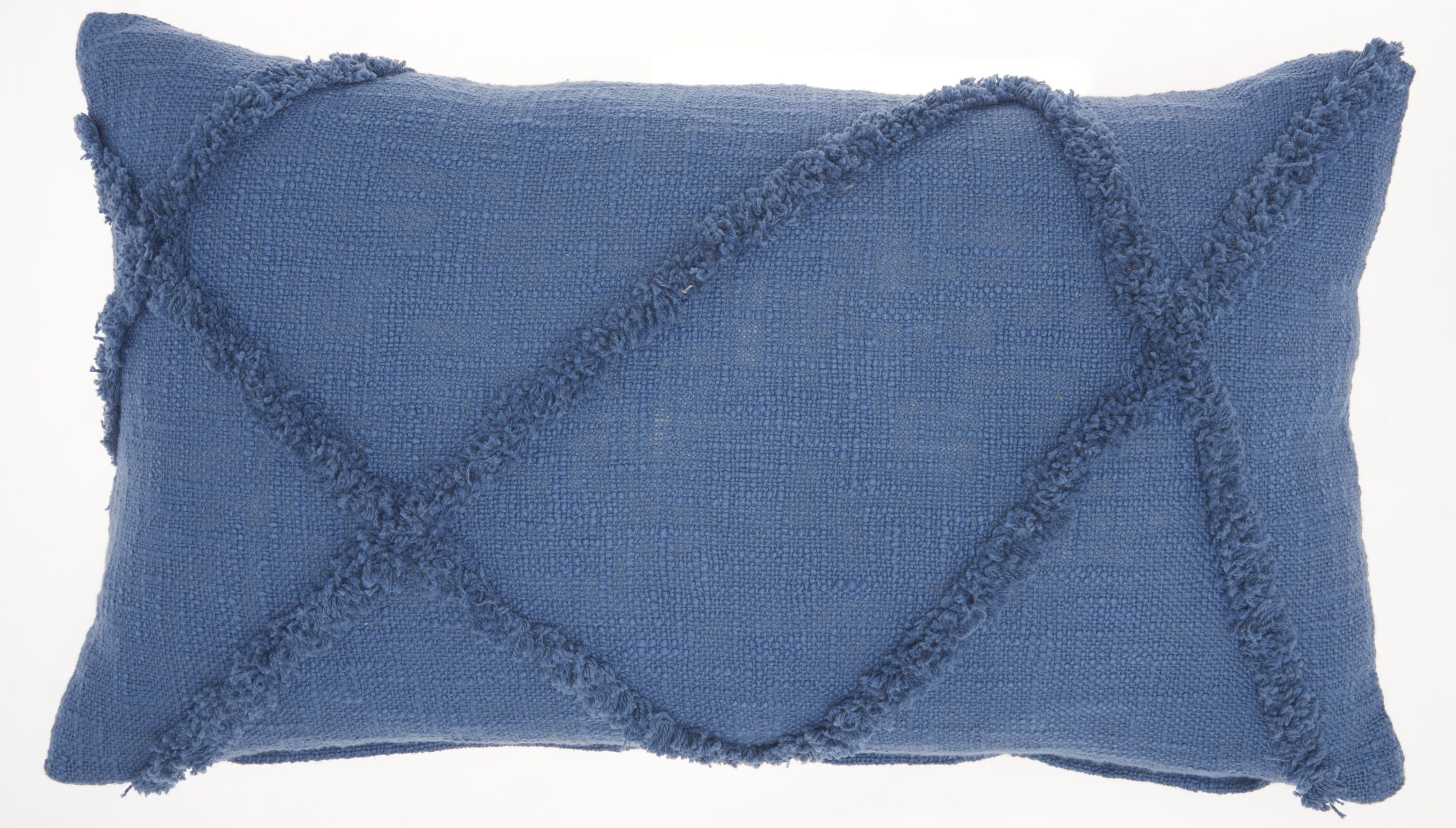 Nourison Life Styles Blue Decorative Throw Pillow , 14" x 24"