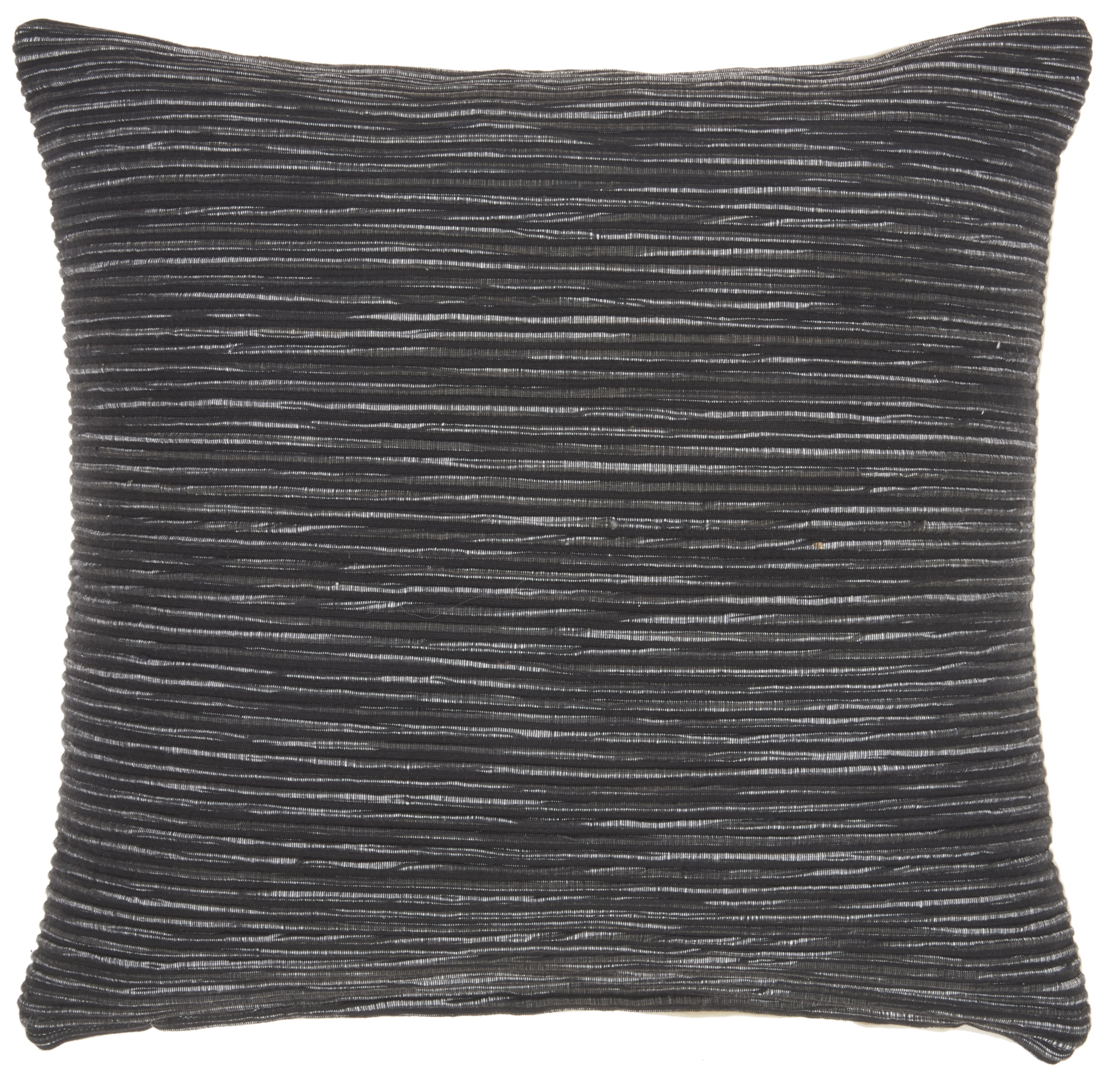 Nourison Life Styles Charcoal Decorative Throw Pillow , 18"X18"