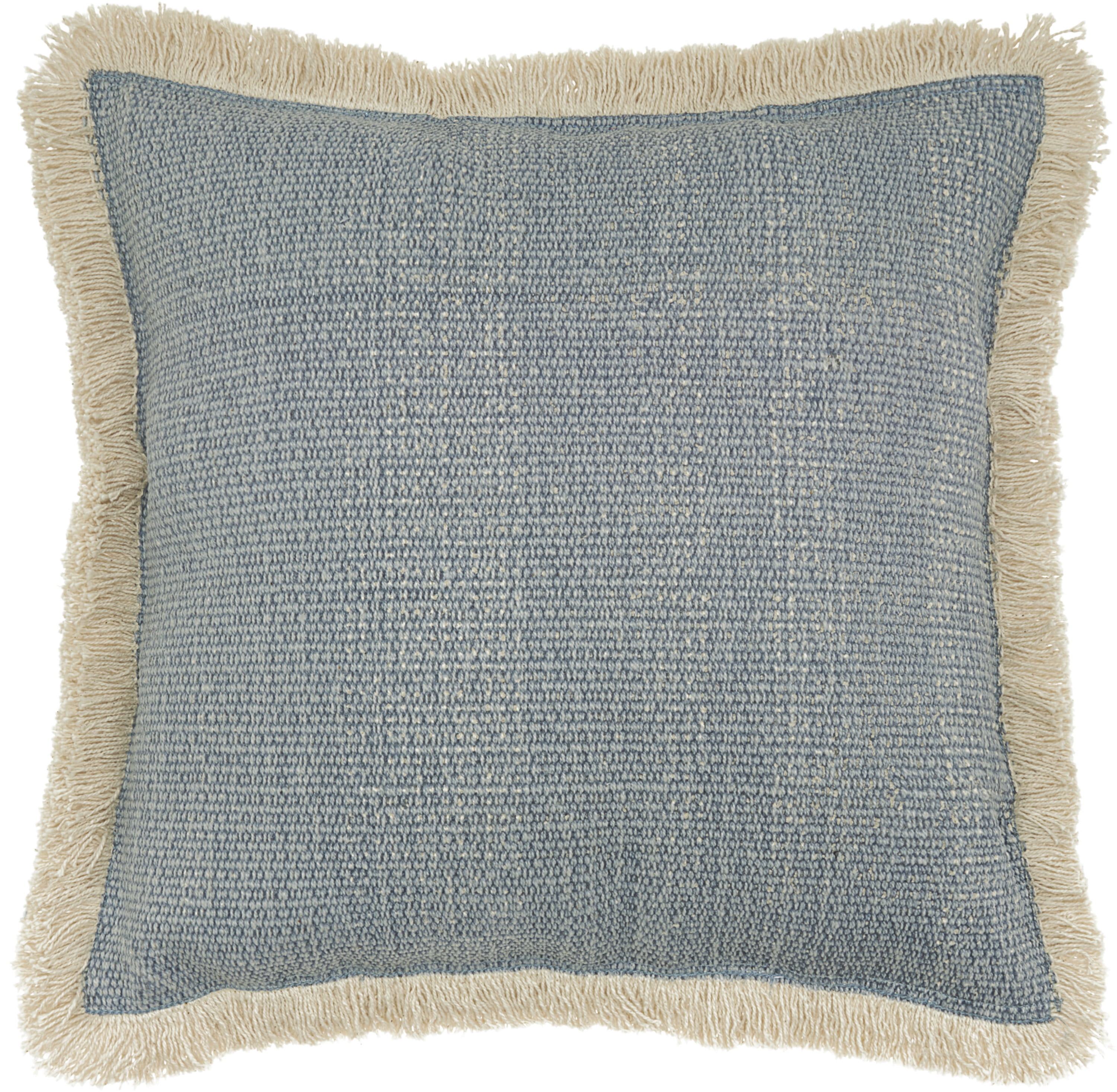 Nourison Life Styles Solid Ocean Decorative Throw Pillow , 18" x 18"