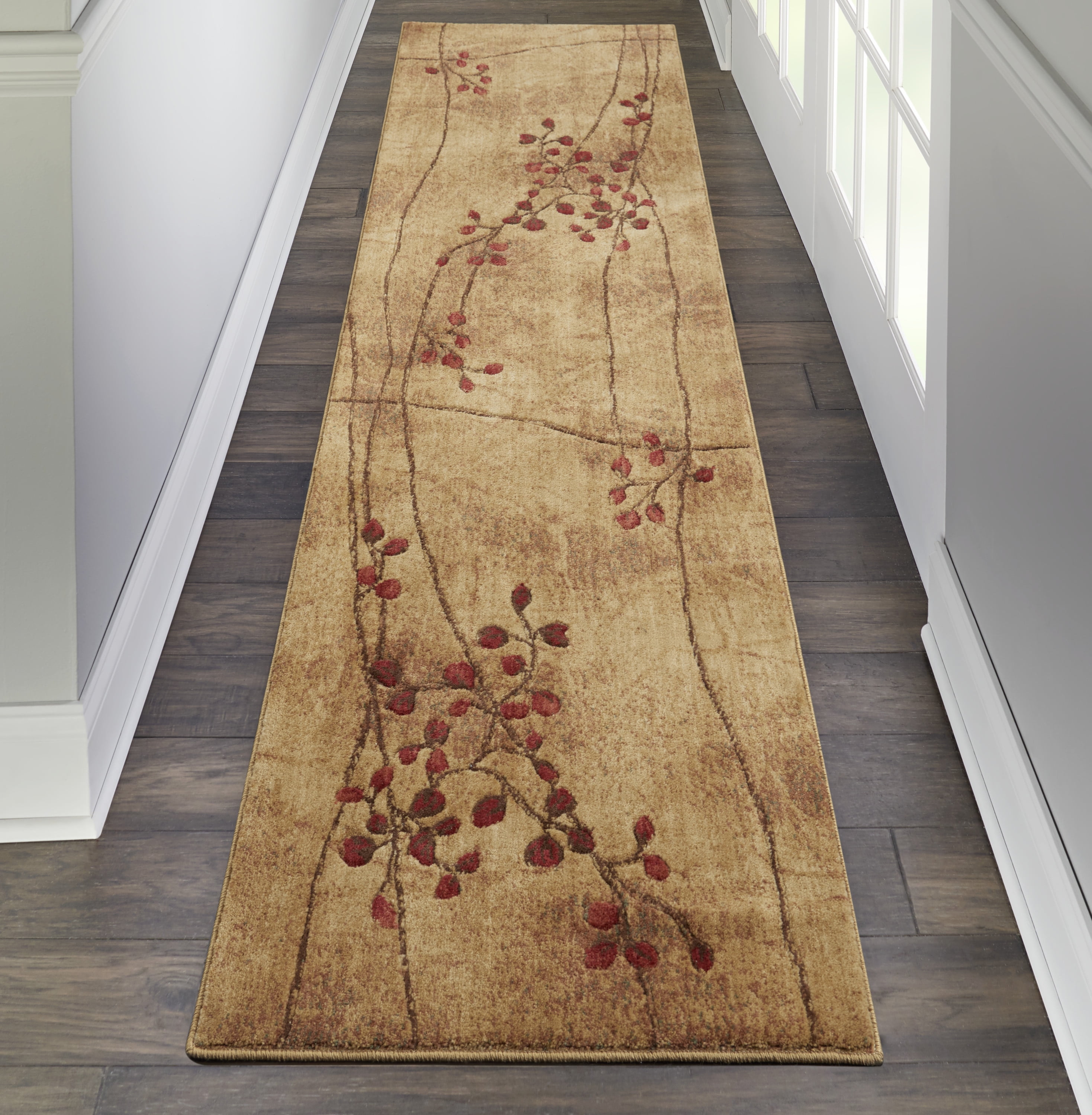 Nourison Somerset Nature Latte 2'3" x 10' Area Rug, (2x10)