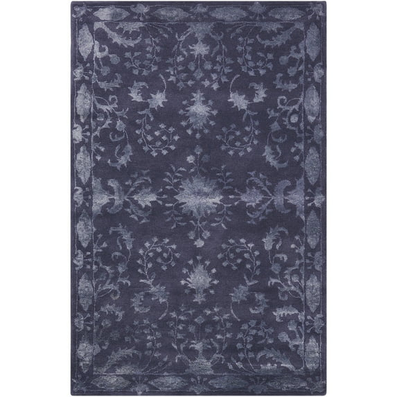 Nourison Symphony Índigo Área Alfombra SYM11 5'6" x 7'5"