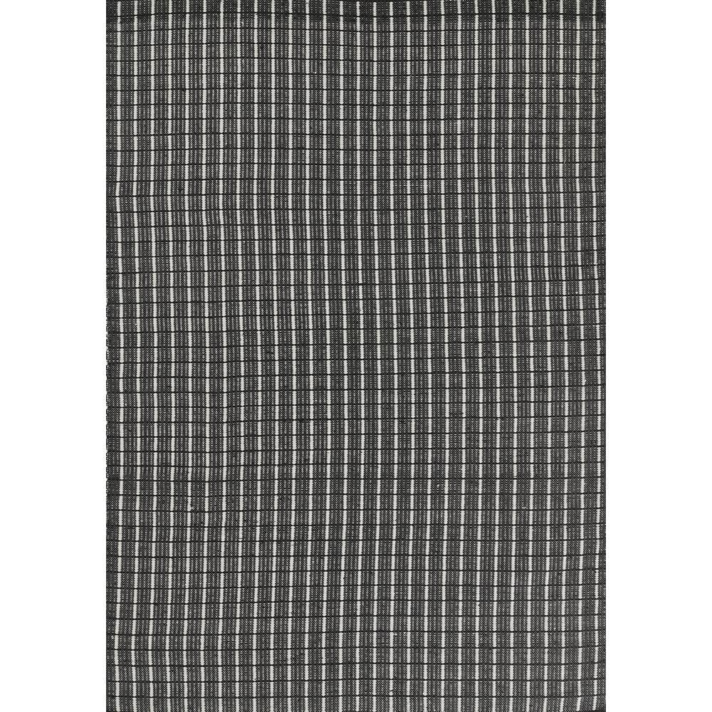 Novogratz Contemporary Rectangle Area Rug, Black, 8' X 10'