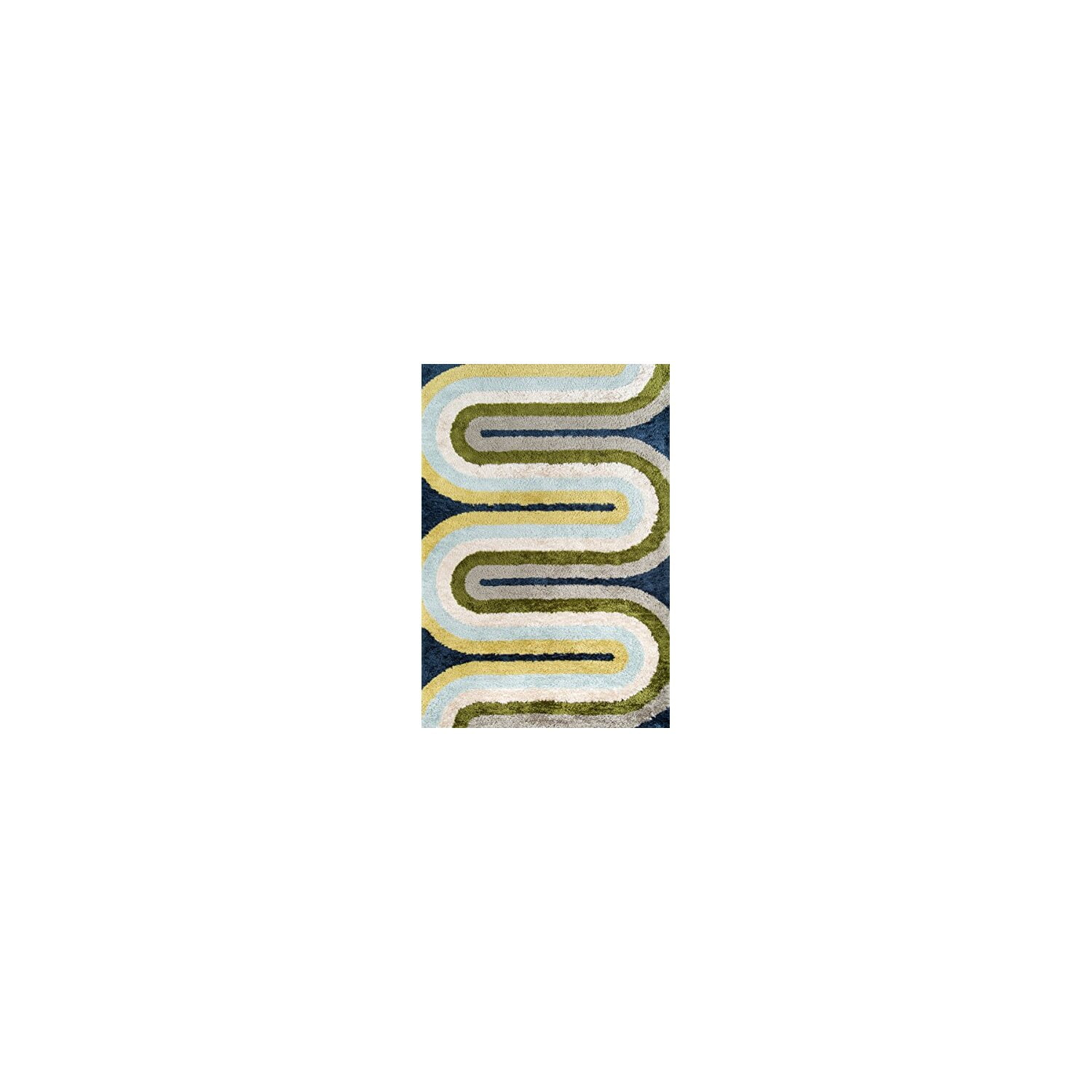 Novogratz Retro Wave Multi Rug, MULTI