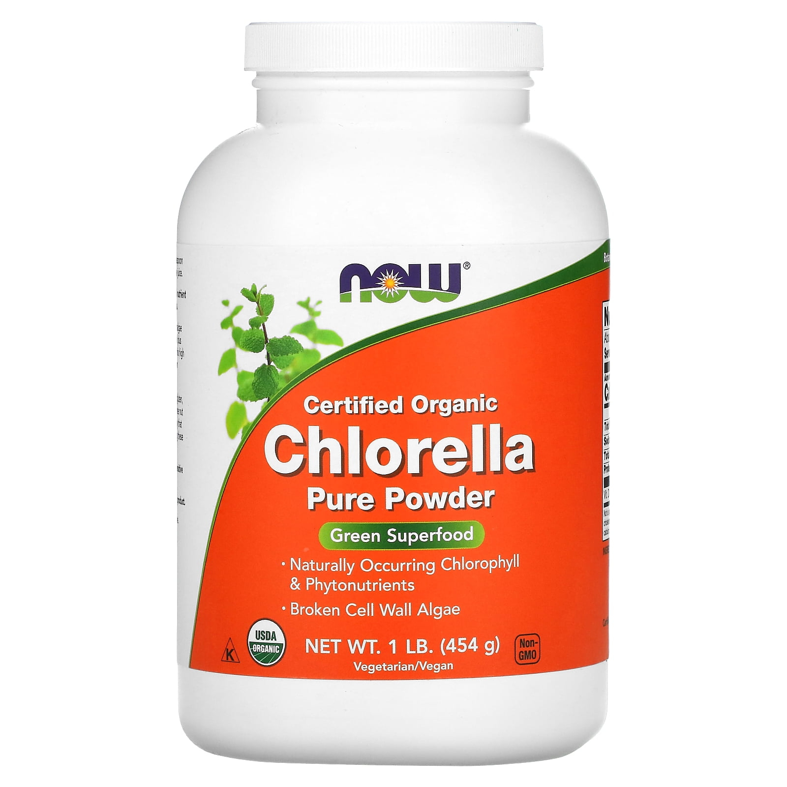 Chlorella Powder by Now Foods  -  1 lbs Powder