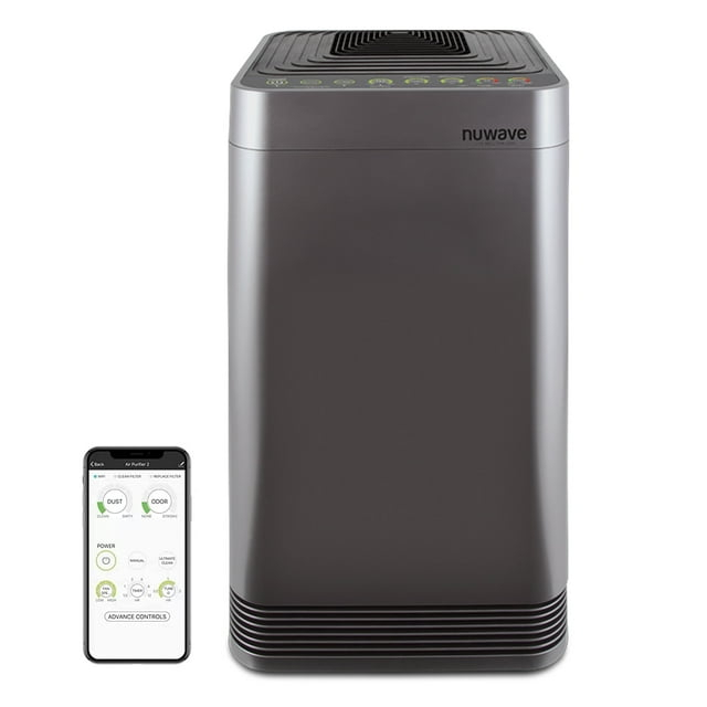 Nuwave Oxypure Smart Air Purifier, 5-Stage Filtration System Contaminants Removed, Nuwave Oxypure Air Purifier, 2,934ft² Spaces in 60 Minutes, Home, Large