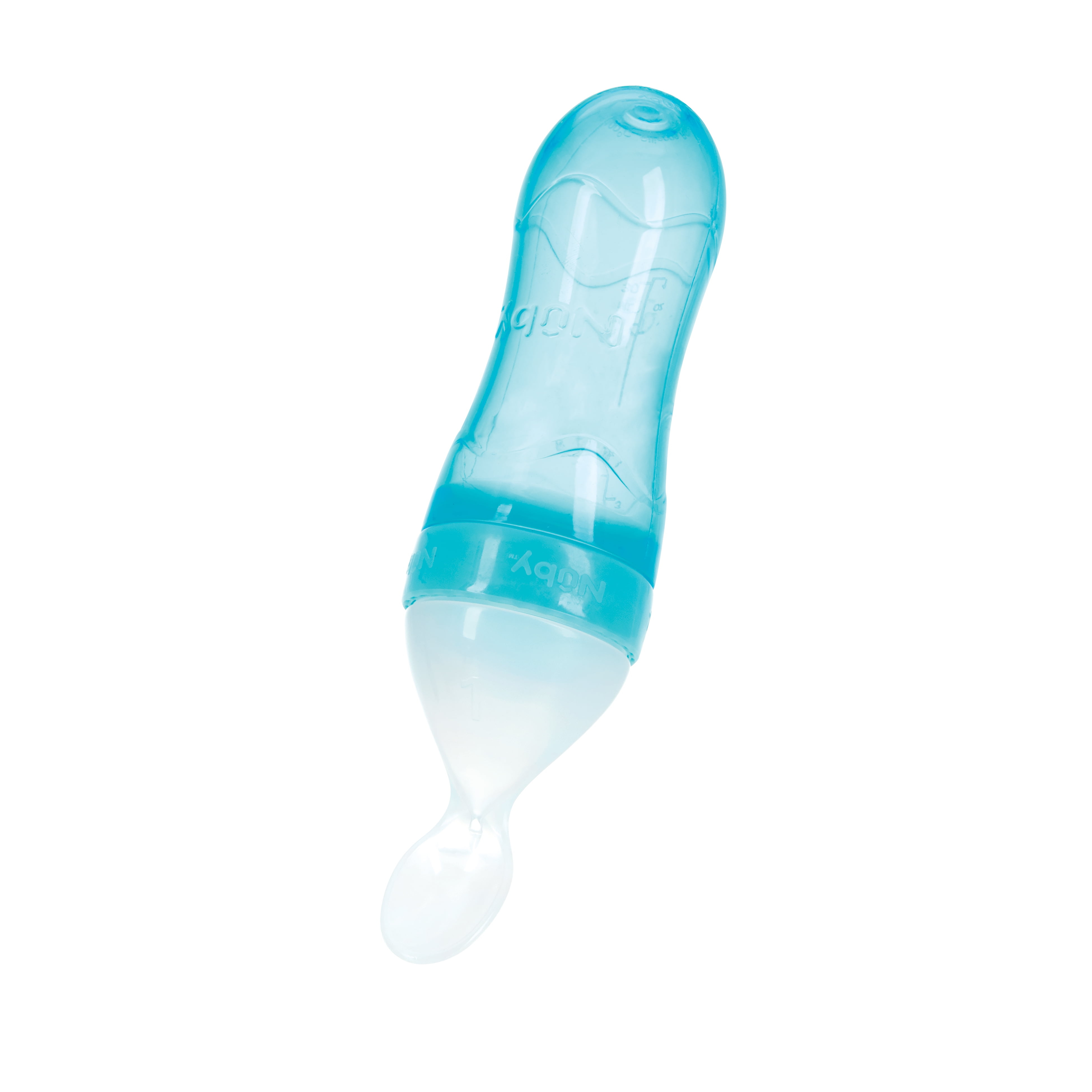 Nuby Aqua 3 oz Silicone Infant Squeeze Feeder