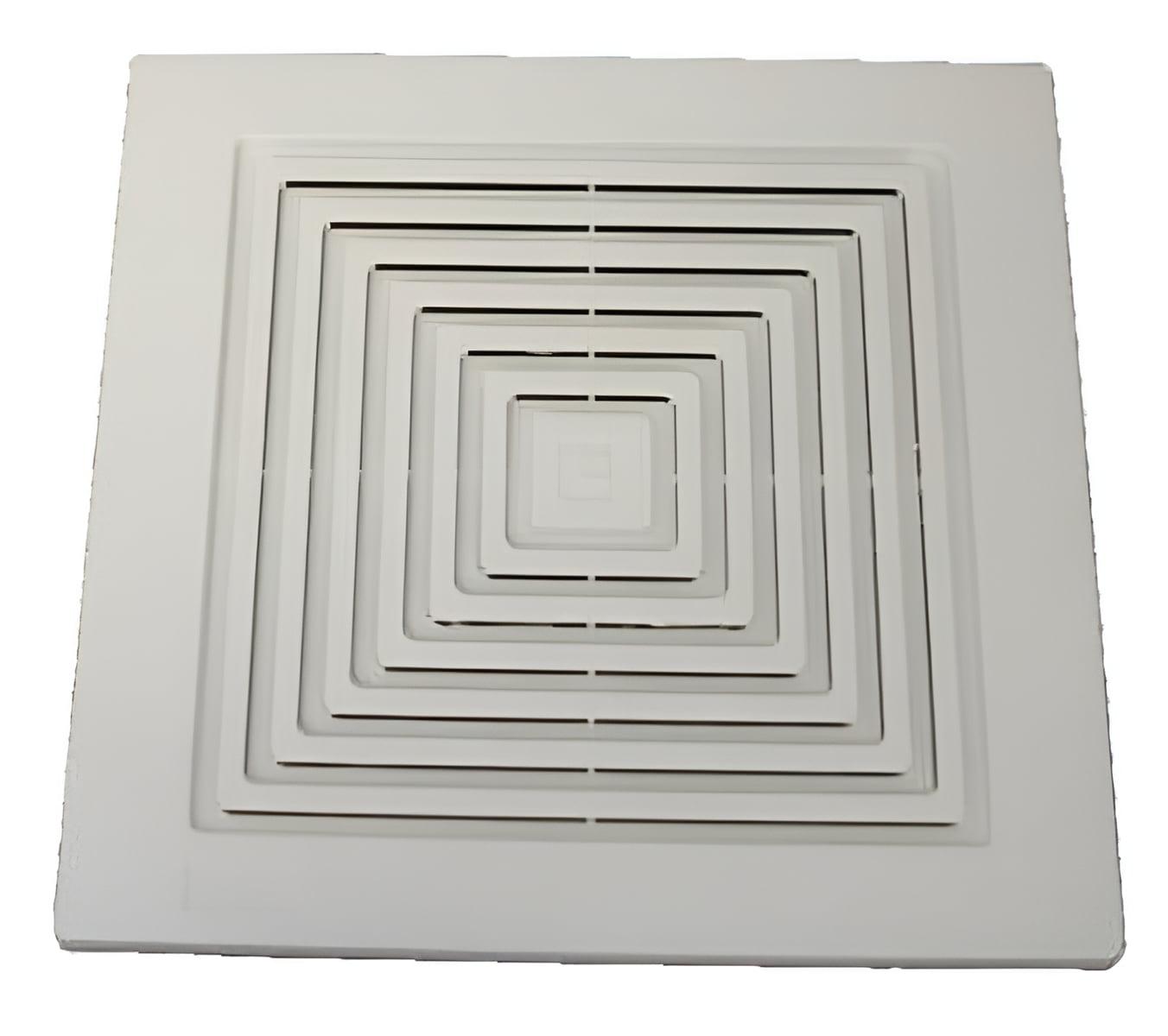 Broan-NuTone BP90 Replacement Grille For 688 Fan , White, 9 In. x 9.25 In. x 0.325 In. with 7.25 and 7.5 in. housing