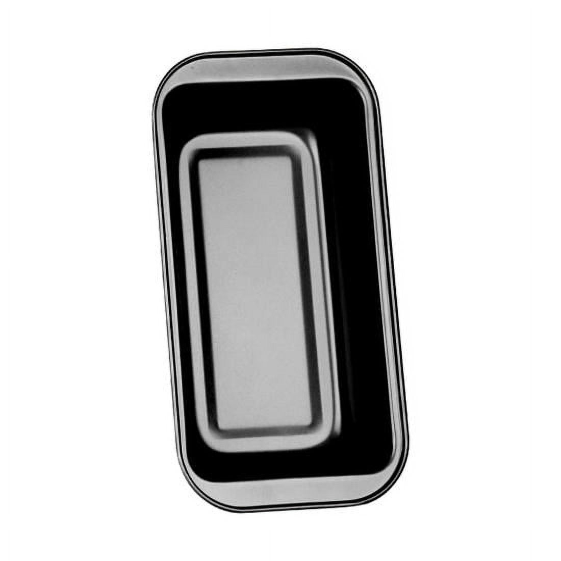 NutriChef 9-inch Black Bread Loaf Pan, Non-Stick Coated Layer Surface, Great for Food Preparation, Serving, Pastry Dessert Baking