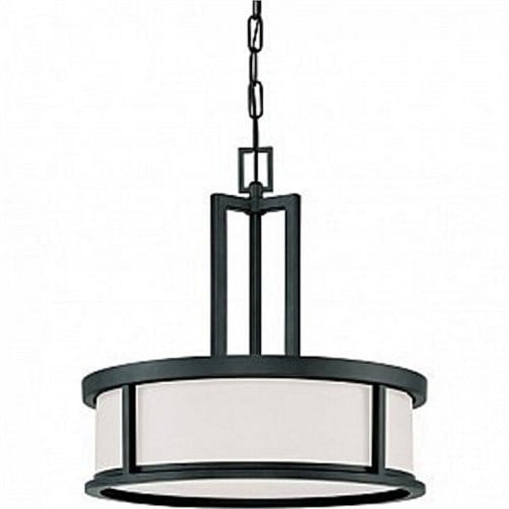 Nuvo 60-2978 - Odeon - 4 Light Pendant w/ Satin White Glass