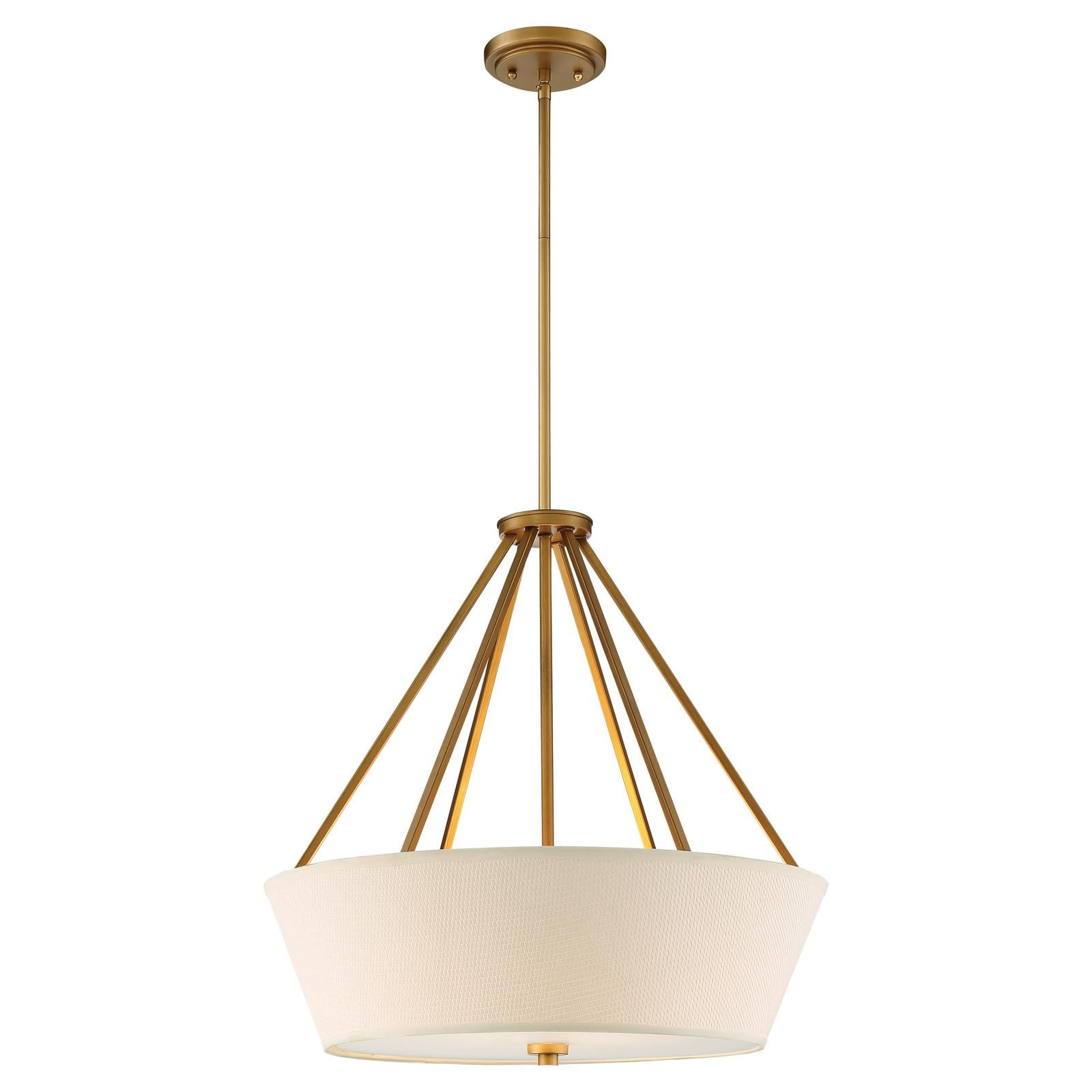 Nuvo Pendant Fixture,4L,22",Brass 60-5841