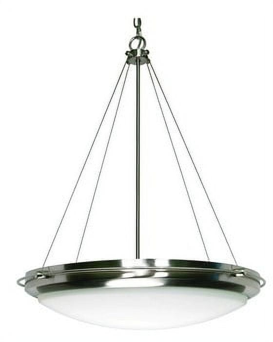 Nuvo 60-610 - Polaris - 3 Light - 23" - Pendant - w/ Satin Frosted Glass Shades