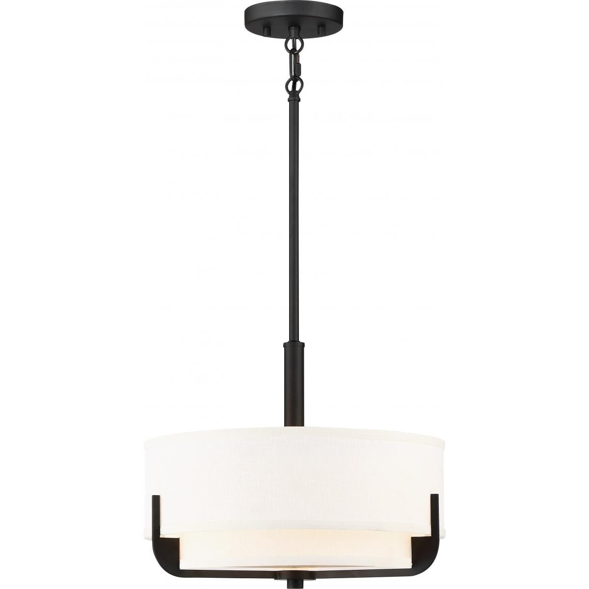 Nuvo Lighting - Frankie-3 Light Pendant in Transitional Style-15 Inches Wide by
