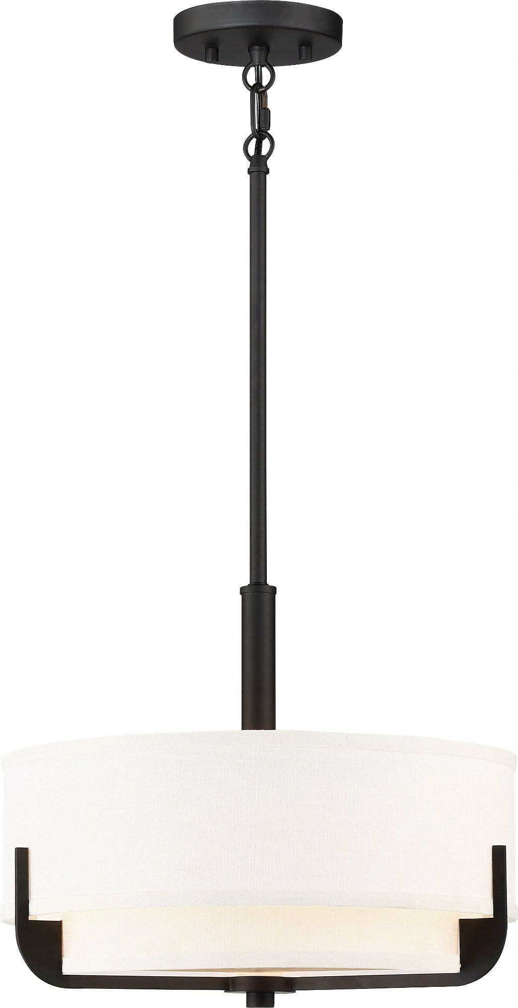 Nuvo Lighting - Frankie-3 Light Pendant in Transitional Style-15 Inches Wide by