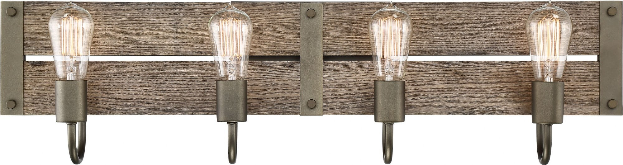 60/6430-Nuvo Lighting-Winchester-4 Light Bath Vanity-32.13 Inches Wide by 8.63 Inches High