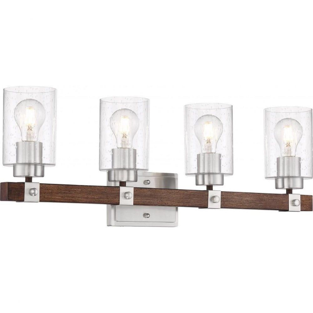 60/6964-Nuvo Lighting-Arabel-4 Light Bath Vanity-28.25 Inches Wide by 10 Inches High