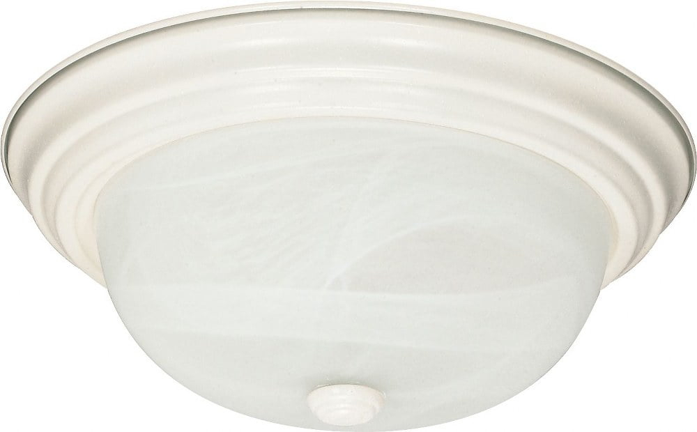 60/222-Nuvo Lighting-Two Light Flush Mount-13.125 Inches Wide by 5.375 Inches High