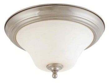 60/1825-Nuvo Lighting-Dupont-Two Light Flush Mount-13 Inches Wide by 7 Inches High