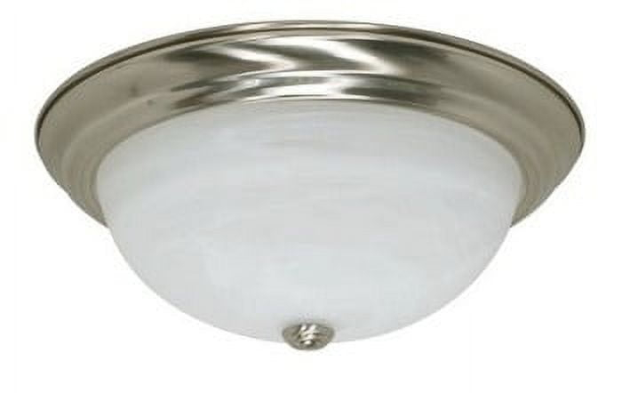 60/199-Nuvo Lighting-Three Light Flush Mount-15.25 Inches Wide by 6 Inches High