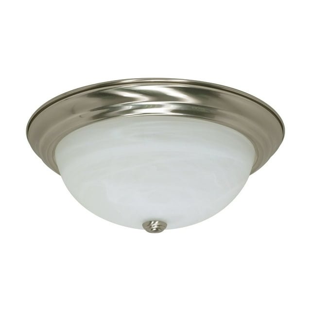 60/199-Nuvo Lighting-Three Light Flush Mount-15.25 Inches Wide by 6 Inches High