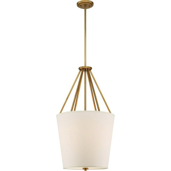 Nuvo Lighting 60/5844 3 Light 17" Wide Pendant - Brass