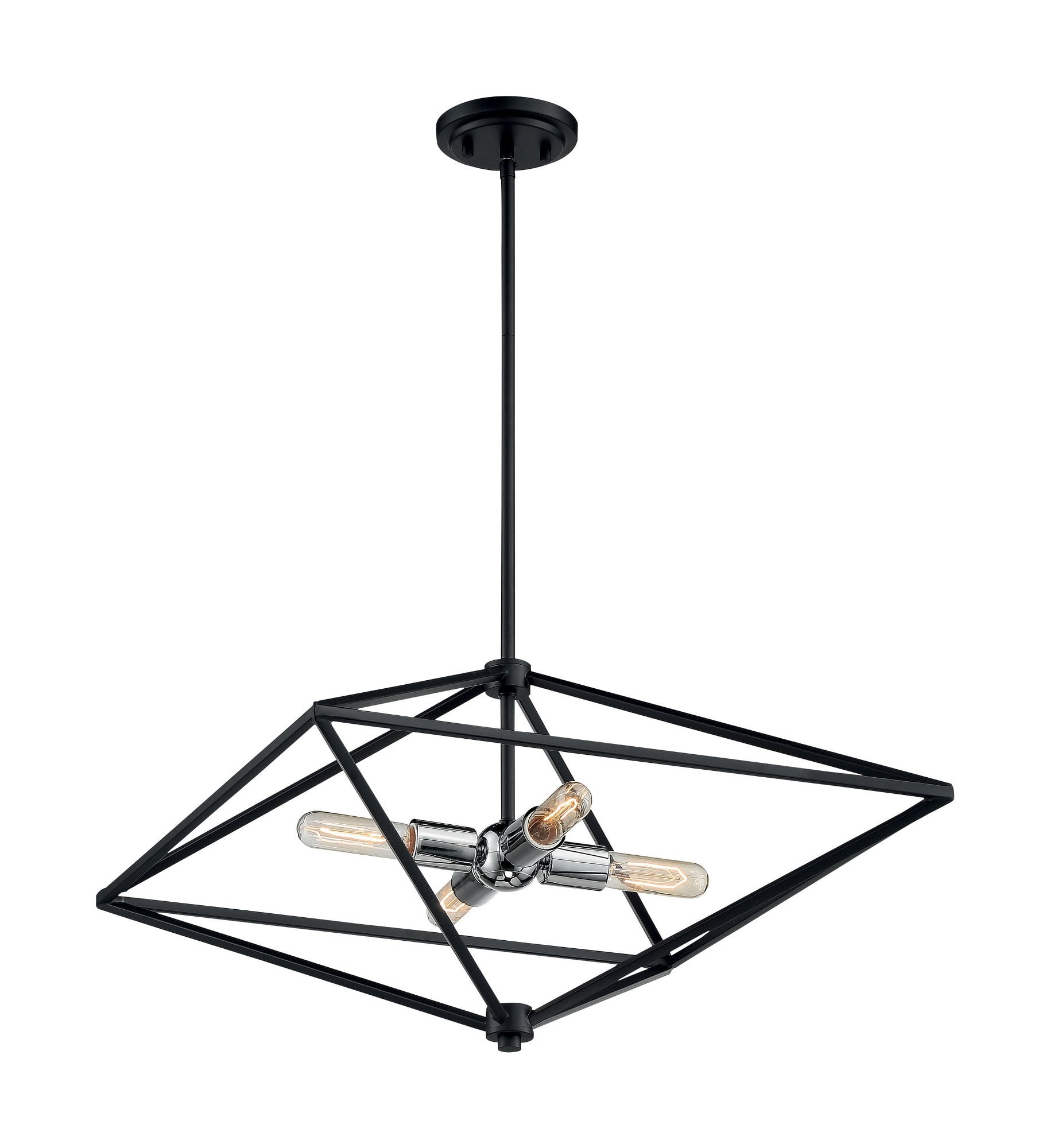 Nuvo Lighting - Legend-4 Light Large Pendant in Industrial Style-22 Inches Wide