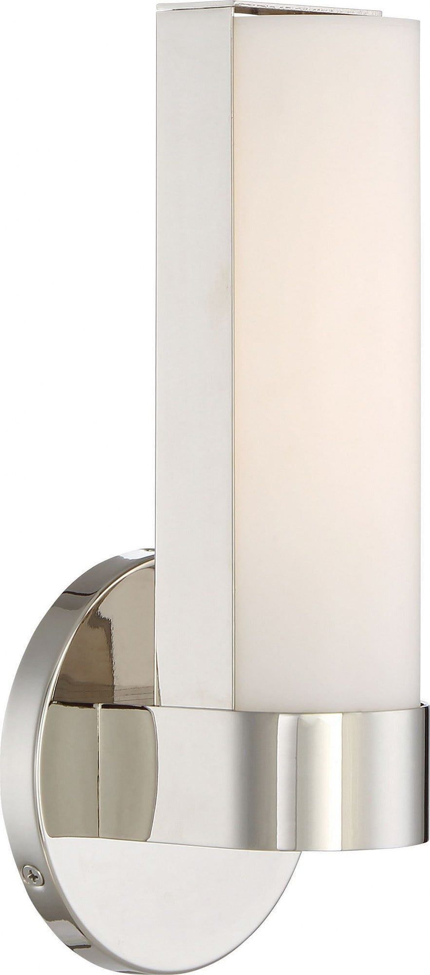 62/721-Nuvo Lighting-Bond-10W 1 LED Bath Vanity-6 Inches Wide by 9.5 Inches High-Polished Nickel Finish