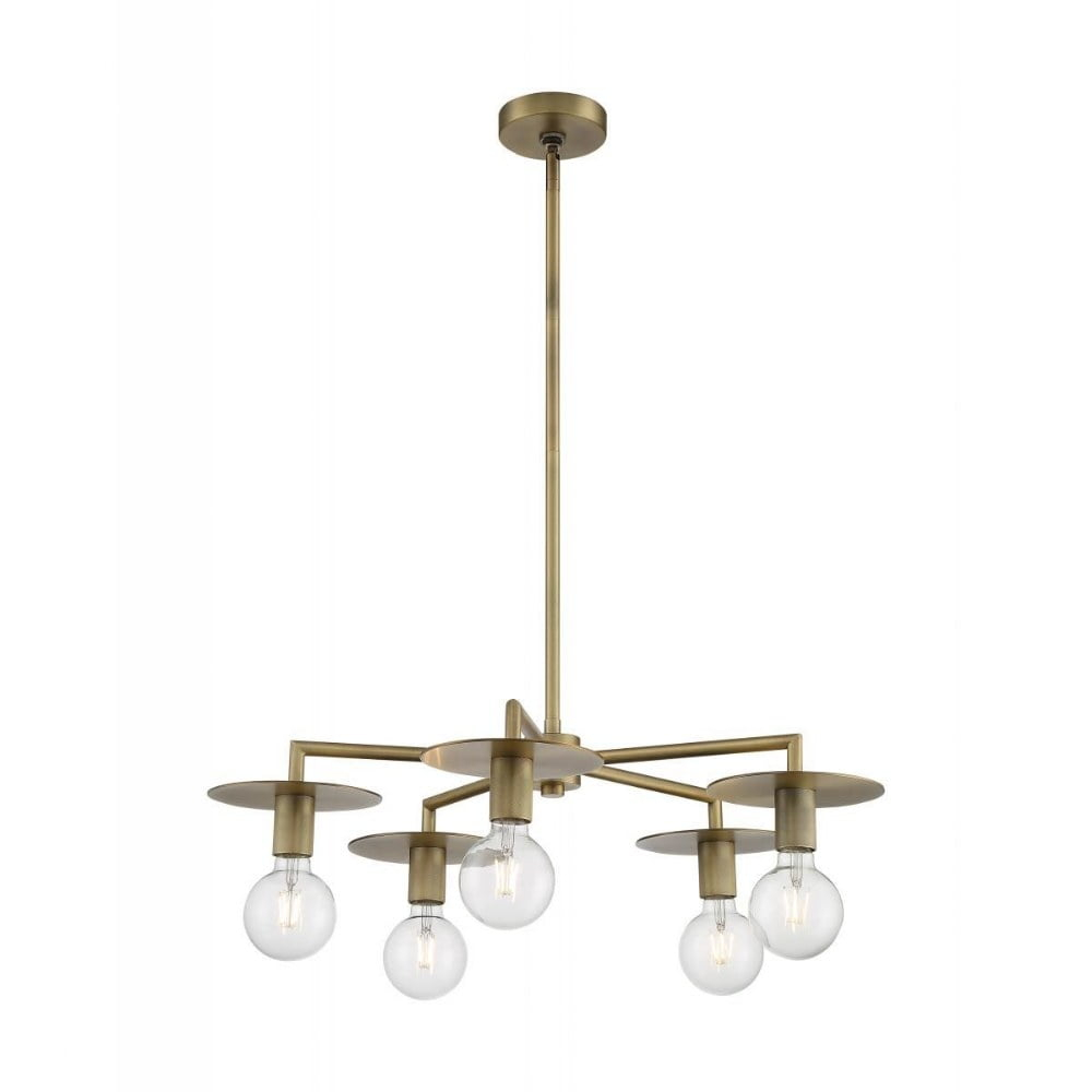 Nuvo Lighting - Bizet-5 Light Chandelier in Traditional Style-28 Inches Wide by