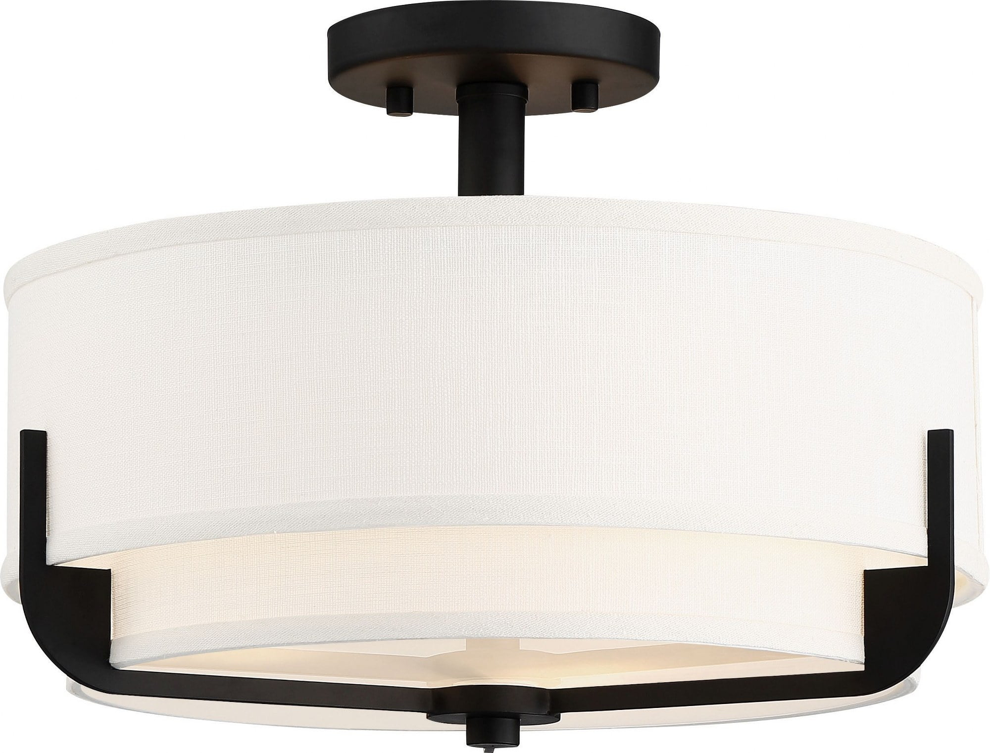 Nuvo Lighting Frankie 3 Light Semi-Flush