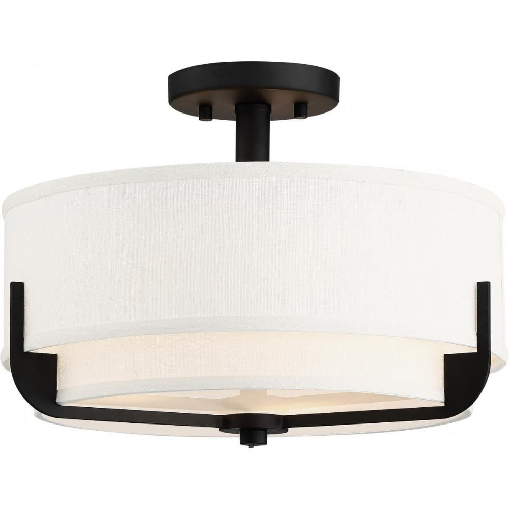 Nuvo Lighting Frankie 3 Light Semi-Flush