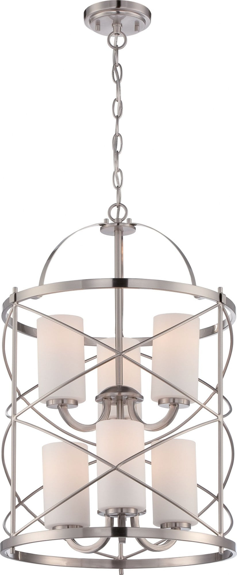 Nuvo Lighting Jengibre 6 Light 2tier Chandlr