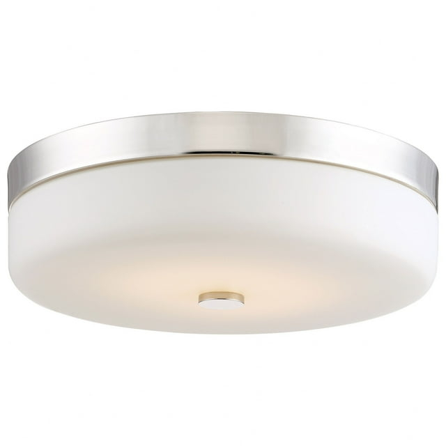 62/981-Nuvo Lighting-20W 1 LED Flush Mount with Battery Backup Ready-15 Inches Wide by 4.5 Inches High
