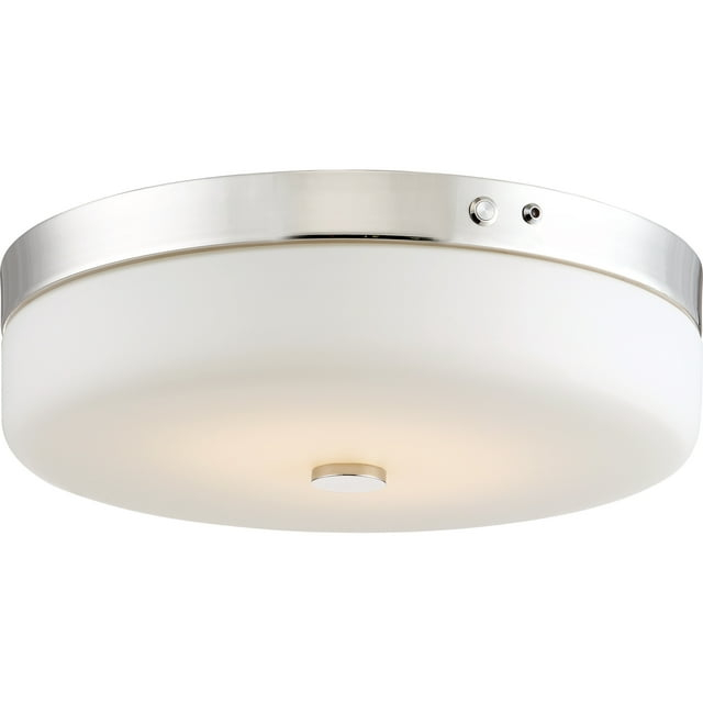 62/981-Nuvo Lighting-20W 1 LED Flush Mount with Battery Backup Ready-15 Inches Wide by 4.5 Inches High