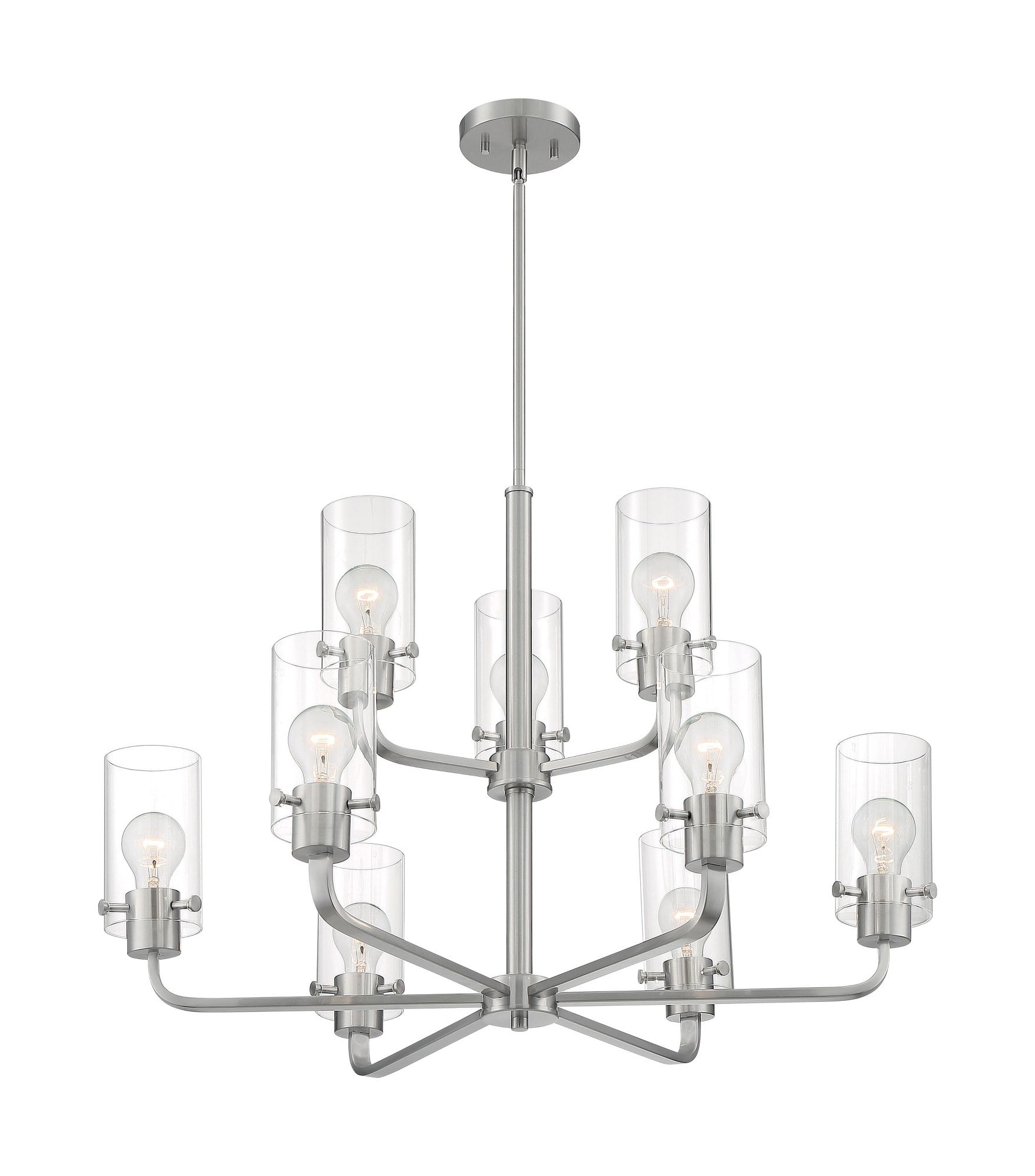 Nuvo Lighting - Sommerset-9 Light Chandelier in Modern/Contemporary Style-30