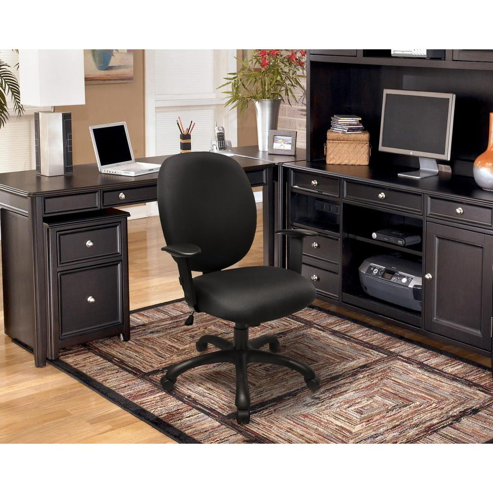 OS Home & Office Furniture Rolling Task Chair with Adjustable Height and Seat Tilt