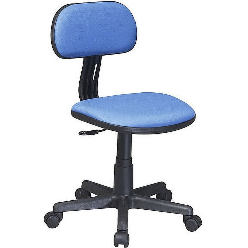 OSP Home Furnishings Student Task Chair in Blue Fabric