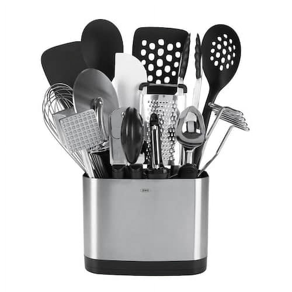 OXO Good Grips 15-Piece Everyday Kitchen Utensil Set  Silver