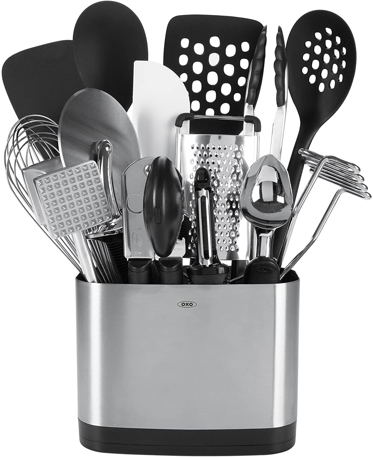 OXO Good Grips 15-Piece Everyday Kitchen Utensil Set  Silver