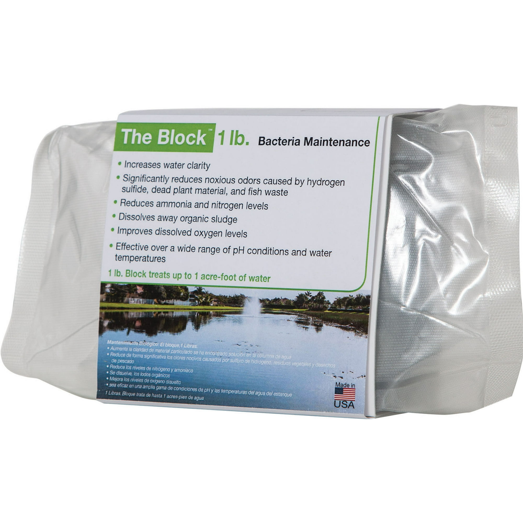 Oase-Living Water-Bacteria Bio-maintenance Puck- Green 1 Pound