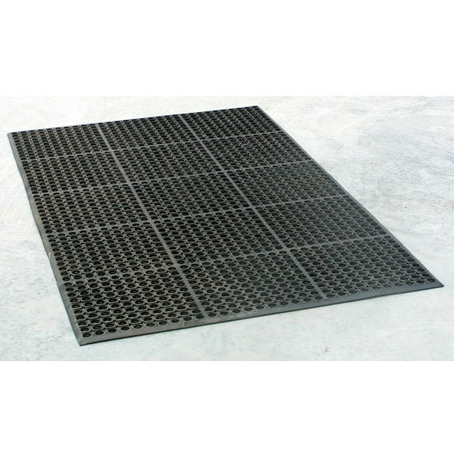 Offex 3 x 5 Foot Industrial Rubber Floor Mat