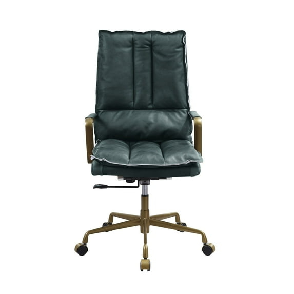 44 x 26 x 25 in. Tinzud Office Chair, Dark Green