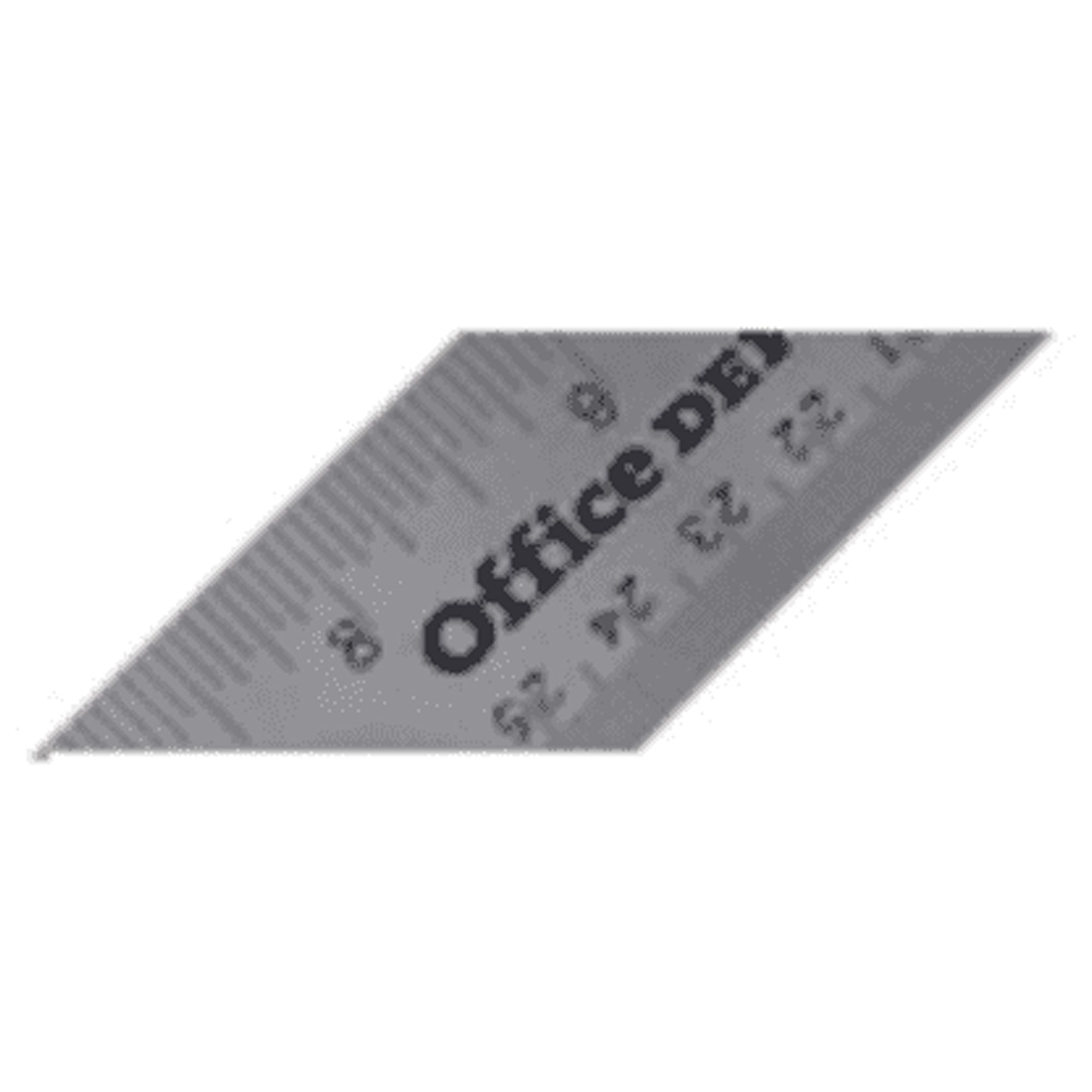 Office Depot Stainless Steel Ruler, 18in., Silver, NB-20110511