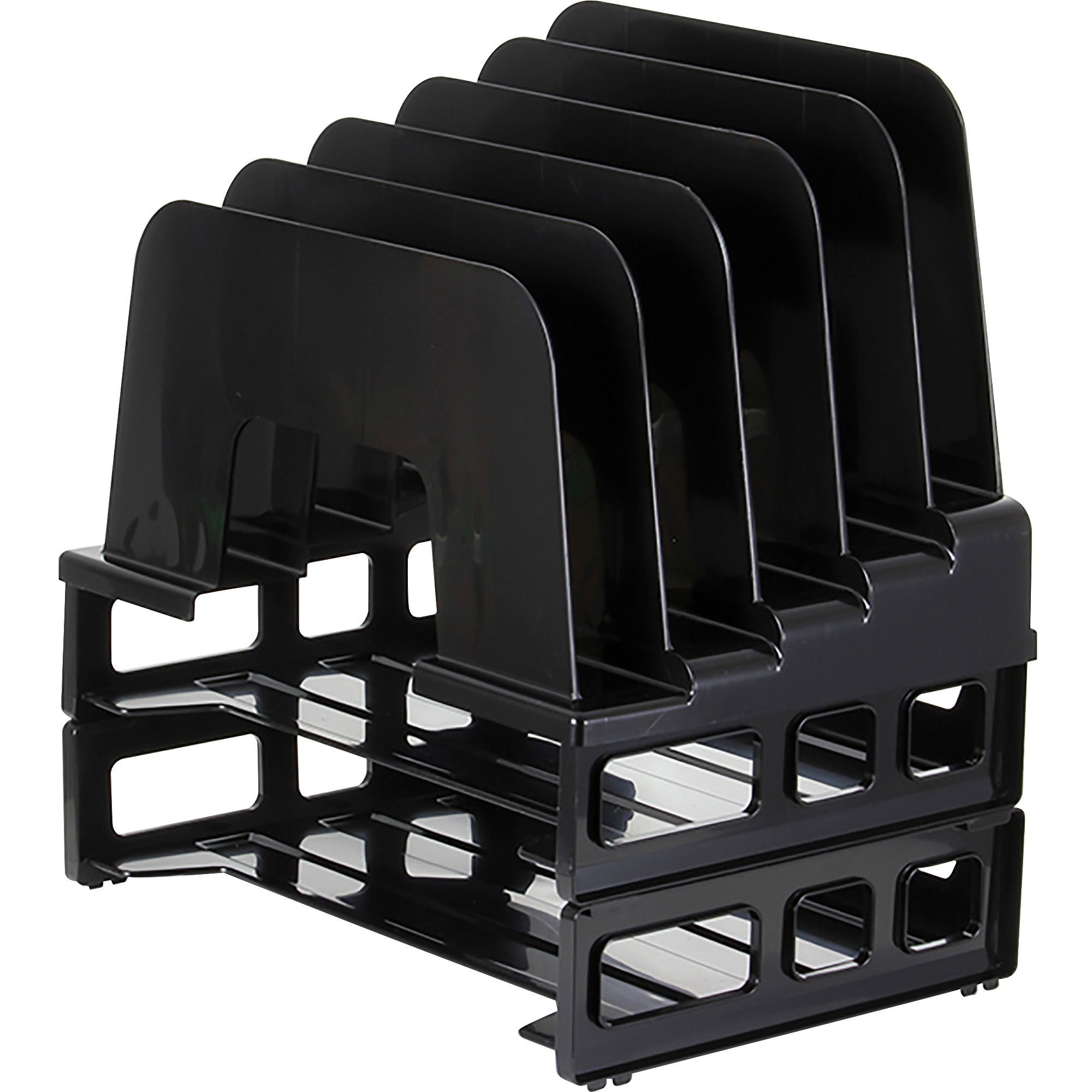 Officemate Letter Trays and Incline Sorter, Black (22112)